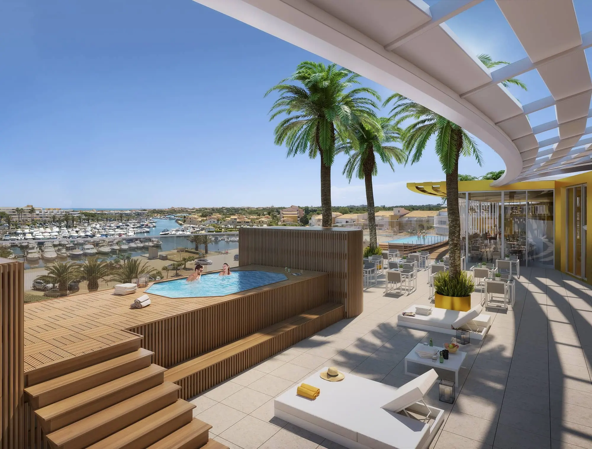 rooftop residence neuve Vibes Resort Cap d'Agde